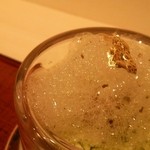 蓬左茶寮 - グリンピースのスリ流し