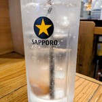 串屋横丁 - 梅干しサワー580円がHHで280円