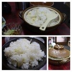 Ichibashokudou - 土鍋で炊いた新筍ご飯は春の香りが♪♪♪