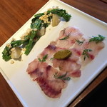 ラ・ピッチョリー・ドゥ・ルル - ランチコース（２，０００円＋税）の前菜「鮮魚のマリネ」２０１５年３月