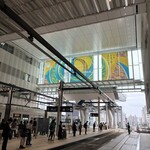 マクドナルド - JR廣島驛二階の廣島電鐵（路面電車）乘場。