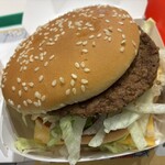 マクドナルド - 「ひるまック　ビッグマックセット」（690圓）
コーラとドリンクをLサイズに變更（＋100圓）
ピクルス、オニオン、BMソース＝XTRA（無料）。