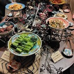 上諏訪温泉 しんゆ - 料理写真:漬物バイキング