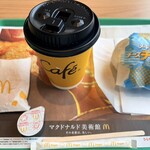マクドナルド - ドリンク写真:メキシカンタコスチーズチキンマフィンセット