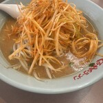 くるまやラーメン - 料理写真:ネギ味噌ラーメン1,100円