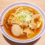 翠松楼 - 料理写真:ワンタンメン（味玉トッピング）