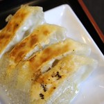 丸千製麺 - Ａセットの餃子＝15年4月