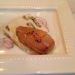 ビストロ・ル・ネコクマヤ - なんかのスモークとアナゴのテリーヌ（＾◇＾）