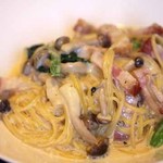 ひだまりカフェ - ひだまりランチ(カルボナーラ)