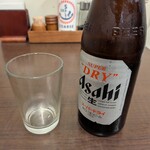 禄明軒 - アサヒスーパードライ中瓶