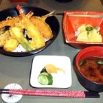 町田 夢櫻 - 海老と野菜の天丼 ランチ
