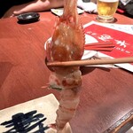 柳井 - 先ずはボタン海老から