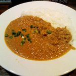 カレー名人 - 細かいヒキ肉たっぷりのカレー。辛くなし。