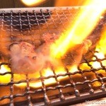 空 - 2015.3.26(木)18時　ホソホソホソホソとハラミすじと白飯2100円d(^_^o)