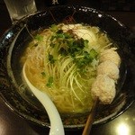 Sumibi Yakitori Monya - 鶏塩ラーメン