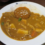 カレーハウスCoCo壱番屋 - 料理写真:(2026/5月)豚しゃぶカレー ハーフ野菜 クリームコロッケ