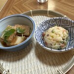 肴と定食みやこ - 【2026.6.20(土)】さんまづくし定食の小鉢２品