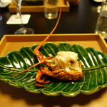 しのはら - 伊勢エビと河豚の白子☆