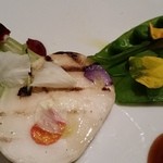 OTTO SETTE - 鴨肉の付け合せ野菜。