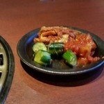 天壇  - キムチ３種もり