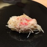 寿しの吉乃 - タラバガニの握り