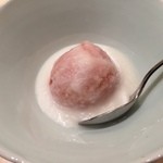 寿しの吉乃 - フレッシュトマトの玉葱ドレッシング