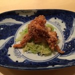 寿しの吉乃 - 蛍烏賊の揚物も美味しかった