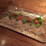 トラットリアチッチョ - 【真鯛・サヨリのカルパッチョ】（900円税込）