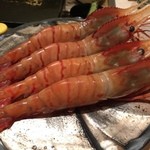 寿しの吉乃 - 北海道産ぼたん海老は驚きの大きさ！現地でも中々お目に掛かれないだろう