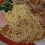 なま醤油とんこつ フルスイング - 麺