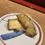 割烹 鮨 米八 - 水茄子フライ