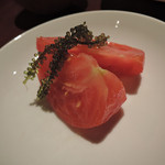 海辺のダイニング KISAMA - 丸ごとトマトピクルス喰らう