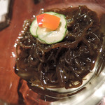 海辺のダイニング KISAMA - もずく酢　ズームアップ