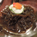 海辺のダイニング KISAMA - もずく酢　ズームアップ