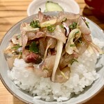 しんのすけ - 即席・あじのたたき めし