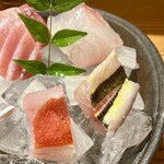 しんのすけ - 真鯛、タカベ、金目鯛