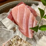 しんのすけ - 生本まぐろ_赤身、生本まぐろ_中とろ