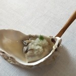 Steirereck - Oyster cooked in the shell with fennel