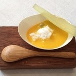 Steirereck - Duck Egg with watercress & berberis