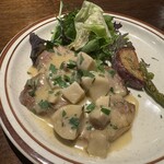 オステリア ラストリカート - メイン② 北海道 “どろぶた”肩ロース スカロッピーネ