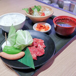 EX!じゃんじゃか - 料理写真:ハラミ焼肉ランチ