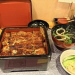 鰻 むさし乃 - 鰻重とオプションで肝吸い