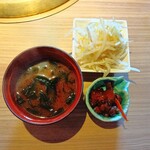 和牛炭火家やきや - ランチセット