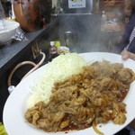 みょうが屋 - 同席した３人の食事の一部