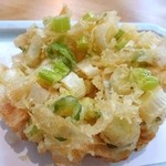 食事処 ときわ - 千寿葱かき揚げ
