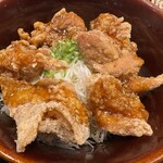 大戸屋 - 甘辛だれの鶏立田丼