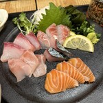 梅山鉄平食堂 - 「刺身盛り合わせ定食」 ¥2,380