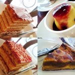 オーボンヴュータン 尾山台店 - “デリス オー フランボワーズ” “プディング” “バールドール” “タマネギのキッシュ”