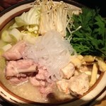 器楽亭 - 鶏鍋！コレ最強！