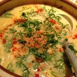 器楽亭 - 鍋の出汁は雑炊に